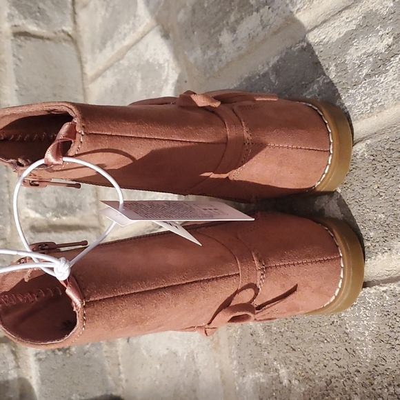 Old Navy boots size 8 Toddler mauve zipper tall boots NEW - Picture 4 of 9